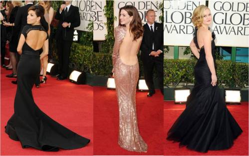 Anne Hathaway Golden Globes 2011 Photos. 2011 Golden Globe Awards.